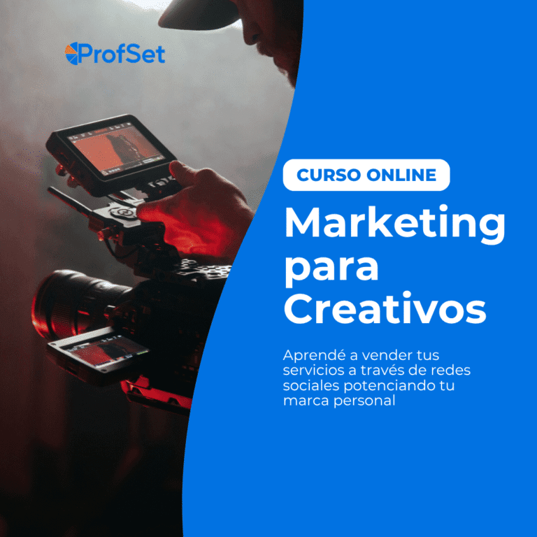 Post de Instagram Curso online Marketing Digital Morado